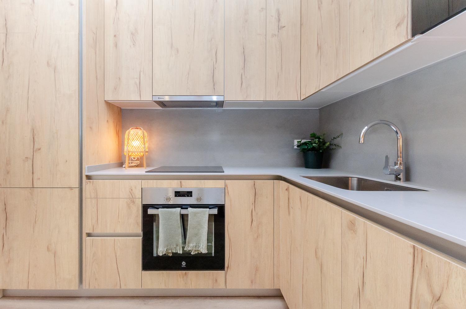 Cocina reformada integralmente